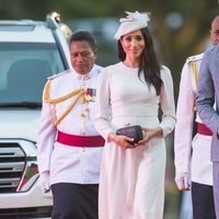 Meghan Markle a su llegada a Fiji