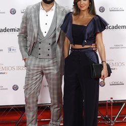 Antonio Velázquez y Marta González en los Premios Iris 2018