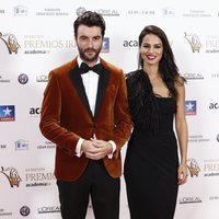 Javier Rey y Jana Pérez en los Premios Iris 2018