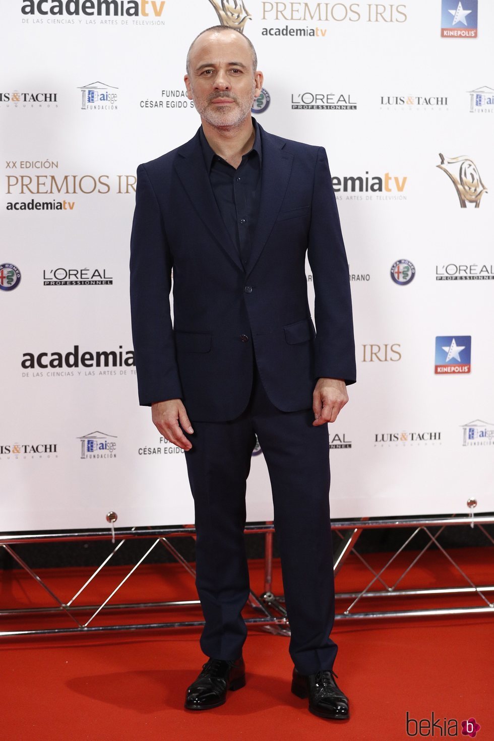 Javier Guitiérrez en los Premios Iris 2018