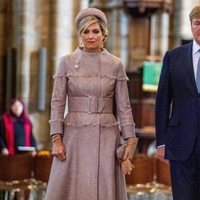 Guillermo Alejandro y Máxima de Holanda en la Abadía de Westminster