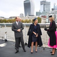 Guillermo Alejandro y Máxima de Holanda y los Condes de Wessex en Londres