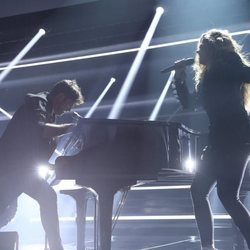 Pablo López y Miriam Rodríguez en la Gala 5 de 'OT 2018'