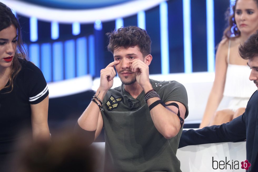 Carlos Right tras salvarse de su nominación en la Gala 5 de 'OT 2018'