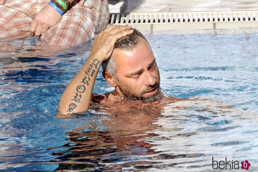 Eros Ramazzotti durante unas vacaciones en Milán