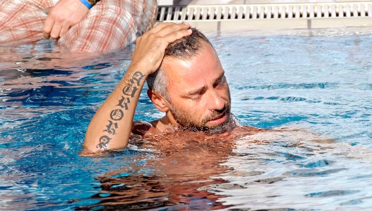 Eros Ramazzotti durante unas vacaciones en Milán