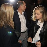 La Infanta Cristina y su hija Irene Urdangarin saliendo de ver el musical 'El médico'