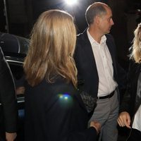 La Infanta Cristina y su hija Irene Urdangarin saliendo de ver el musical 'El médico'