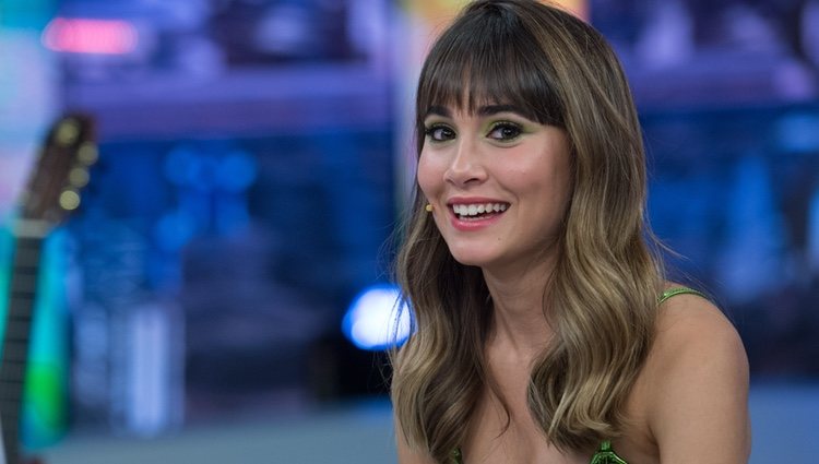 Aitana Ocaña, sonriente en 'El Hormiguero'