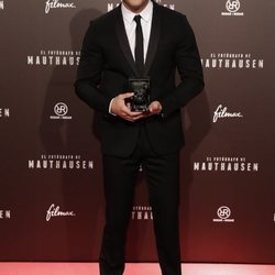 Mario Casas en el estreno de la película 'El fotógrafo de Mauthausen'