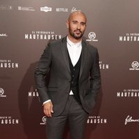 Alain Hernández en el estreno de la película 'El fotógrafo de Mauthausen'