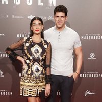 Diego Matamoros y Estela Grande en el estreno de la película 'El fotógrafo de Mauthausen'