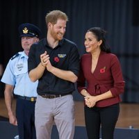 La complicidad del Príncipe Harry y Meghan Markle durante los Juegos Invictus 2018