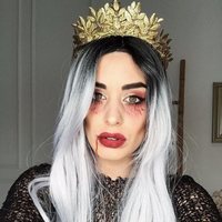 Dulceida maquillada para Halloween 2018