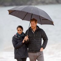 Los Duques de Sussex visitan el Parque Nacional Abel Tasman de Nueva Zelanda