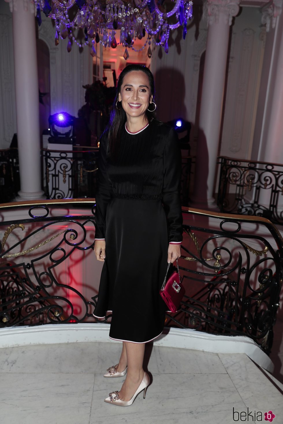 Tamara Falcó en la fiesta de Charlotte Tilbury