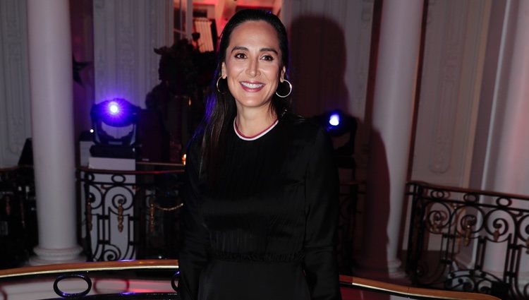 Tamara Falcó en la fiesta de Charlotte Tilbury