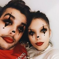 Alejandra Rubio y Álvaro Lobo preparados para Halloween