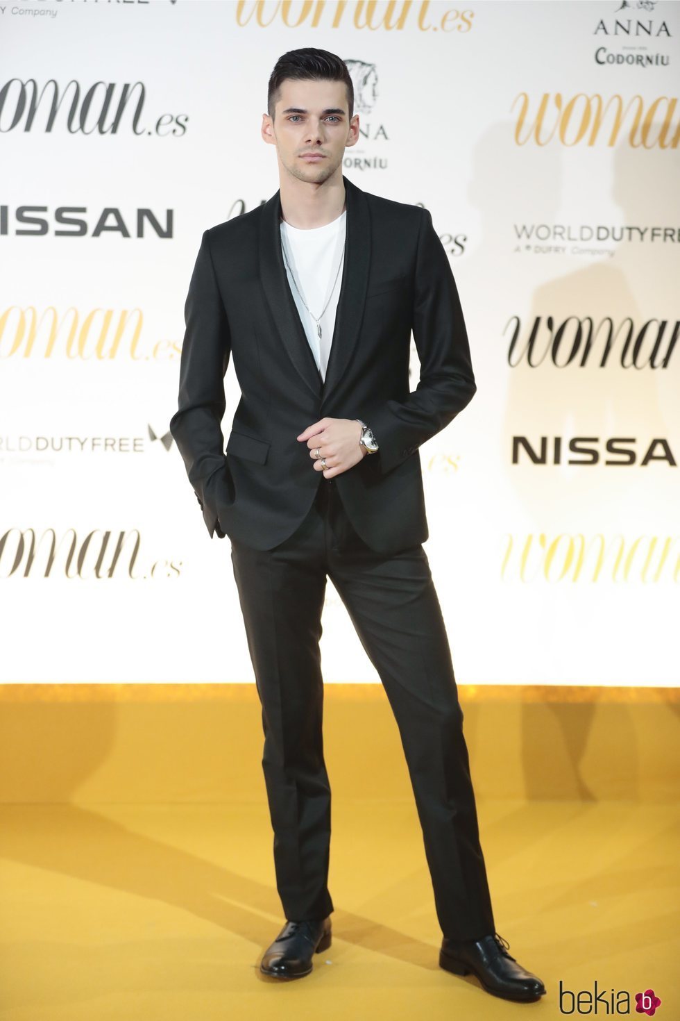 Álvaro Rico en los Premios Woman 2018