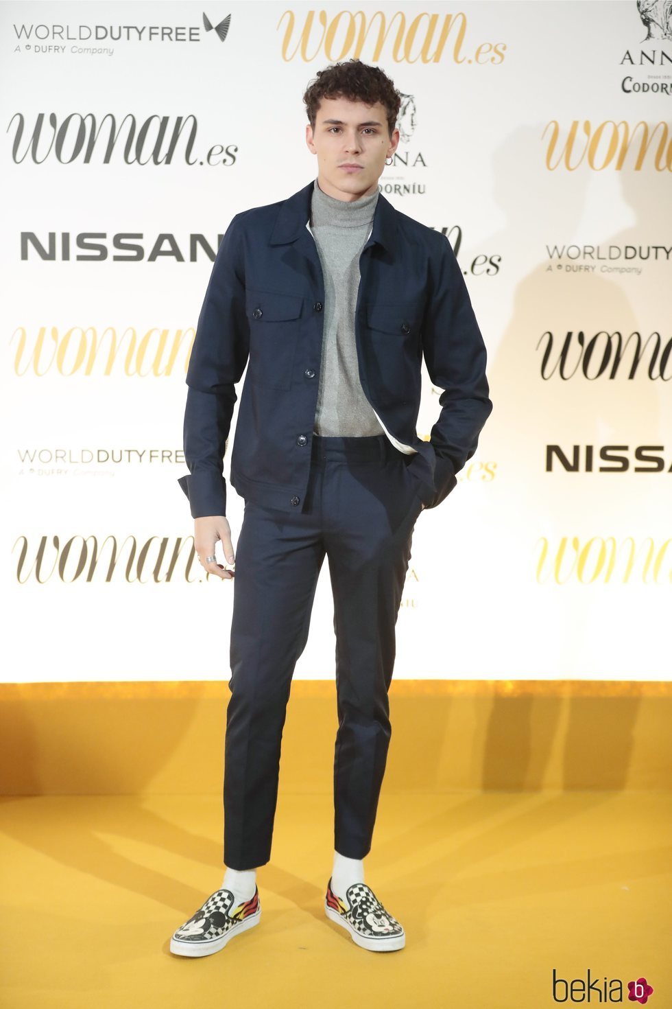 Arón Piper en los Premios Woman 2018