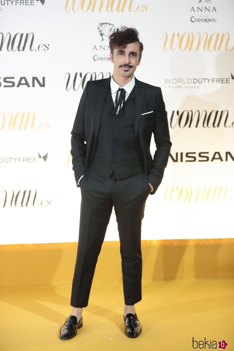 Canco Rodríguez en los Premios Woman 2018