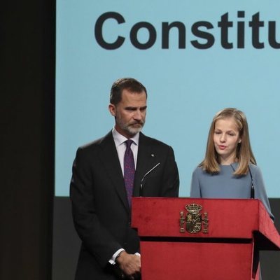 Primera intervención pública de la Princesa Leonor