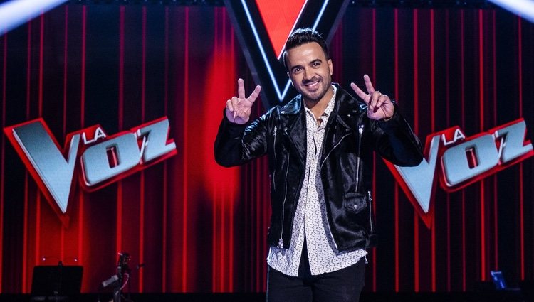 Luis Fonsi en la presentación de 'La Voz'