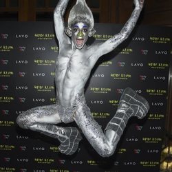 Frankie Grande en la fiesta de Halloween 2018 de Heidi Klum