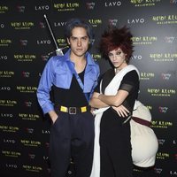 Dylan Sprouse y Barbara Palvin en la fiesta de Halloween 2018 de Heidi Klum