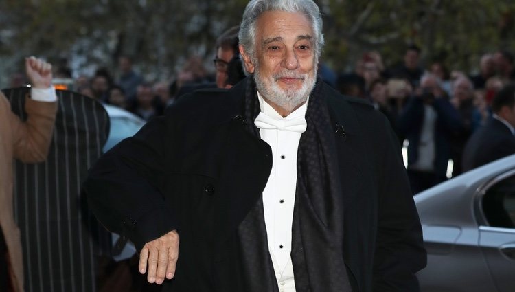 Plácido Domingo en el concierto por el 80 cumpleaños de la Reina Sofía