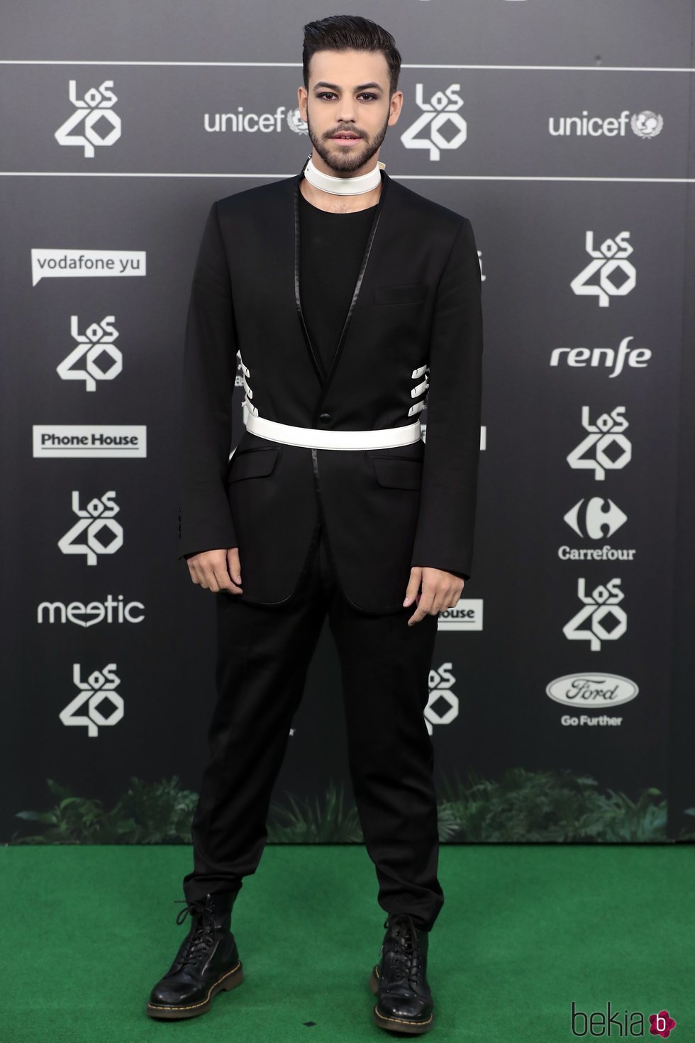 Agoney en Los 40 Music Awards 2018