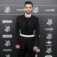 Agoney en Los 40 Music Awards 2018