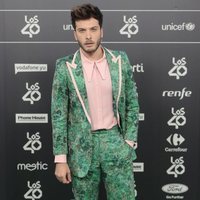 Blas Cantó en Los 40 Music Awards 2018