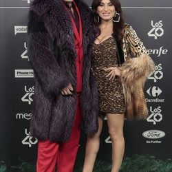 Palomo Spain y María Escoté en Los 40 Music Awards 2018