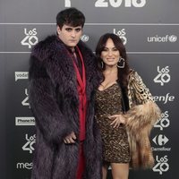 Palomo Spain y María Escoté en Los 40 Music Awards 2018