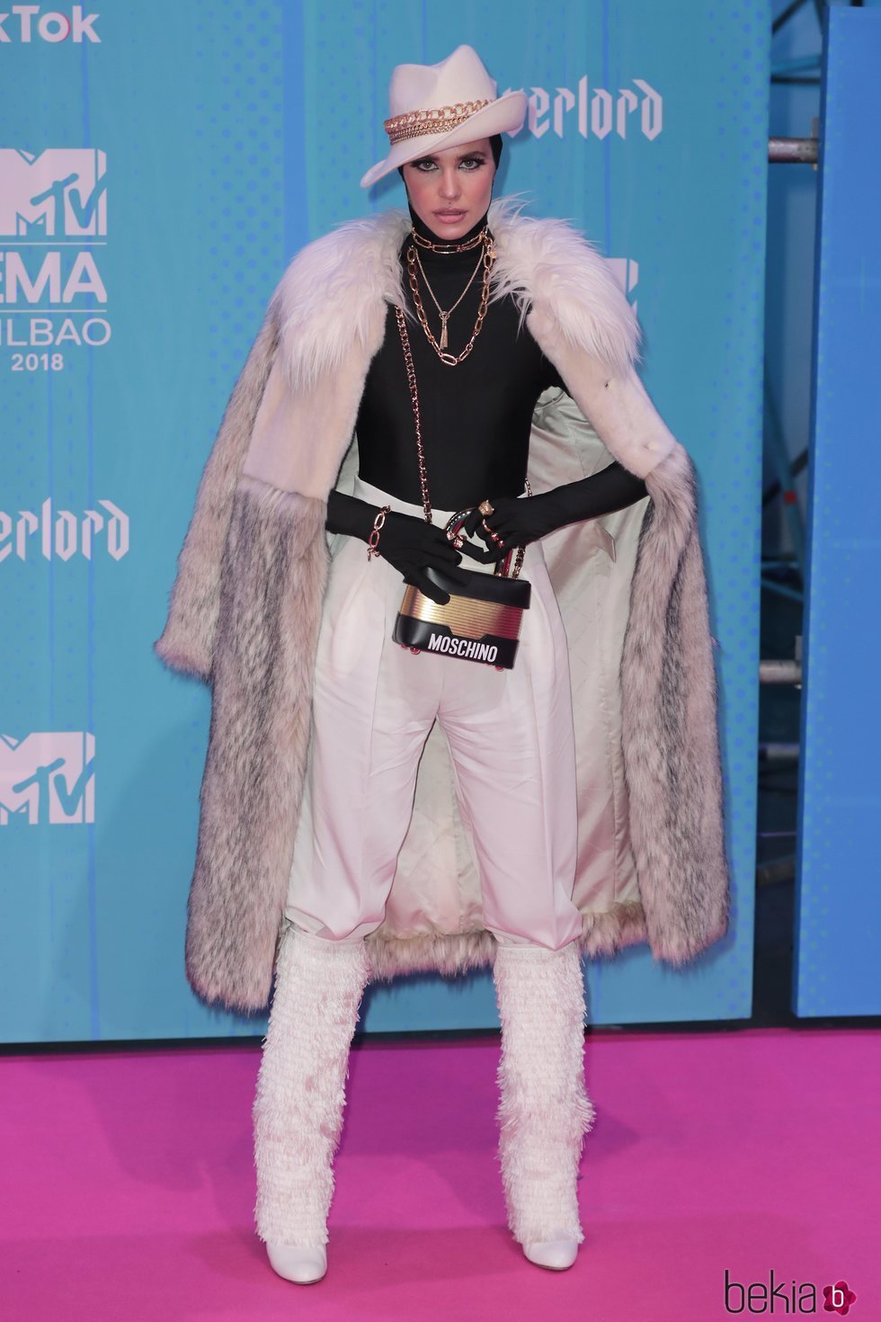 Brisa Fenoy en la alfombra de los MTV EMAs 2018 de Bilbao