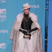 Brisa Fenoy en la alfombra de los MTV EMAs 2018 de Bilbao