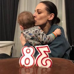 Eva González celebrando su 38 cumpleaños