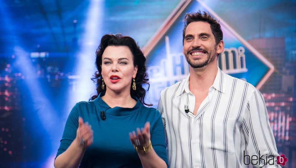 Paco León y Debi Mazar en 'El Homriguero'