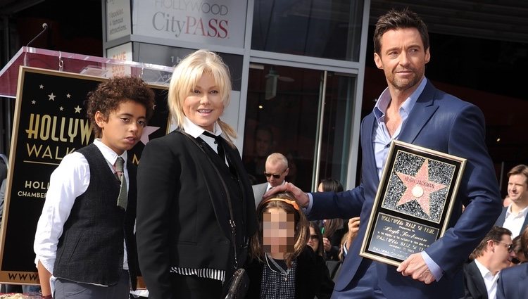 Hugh Jackman y su familia