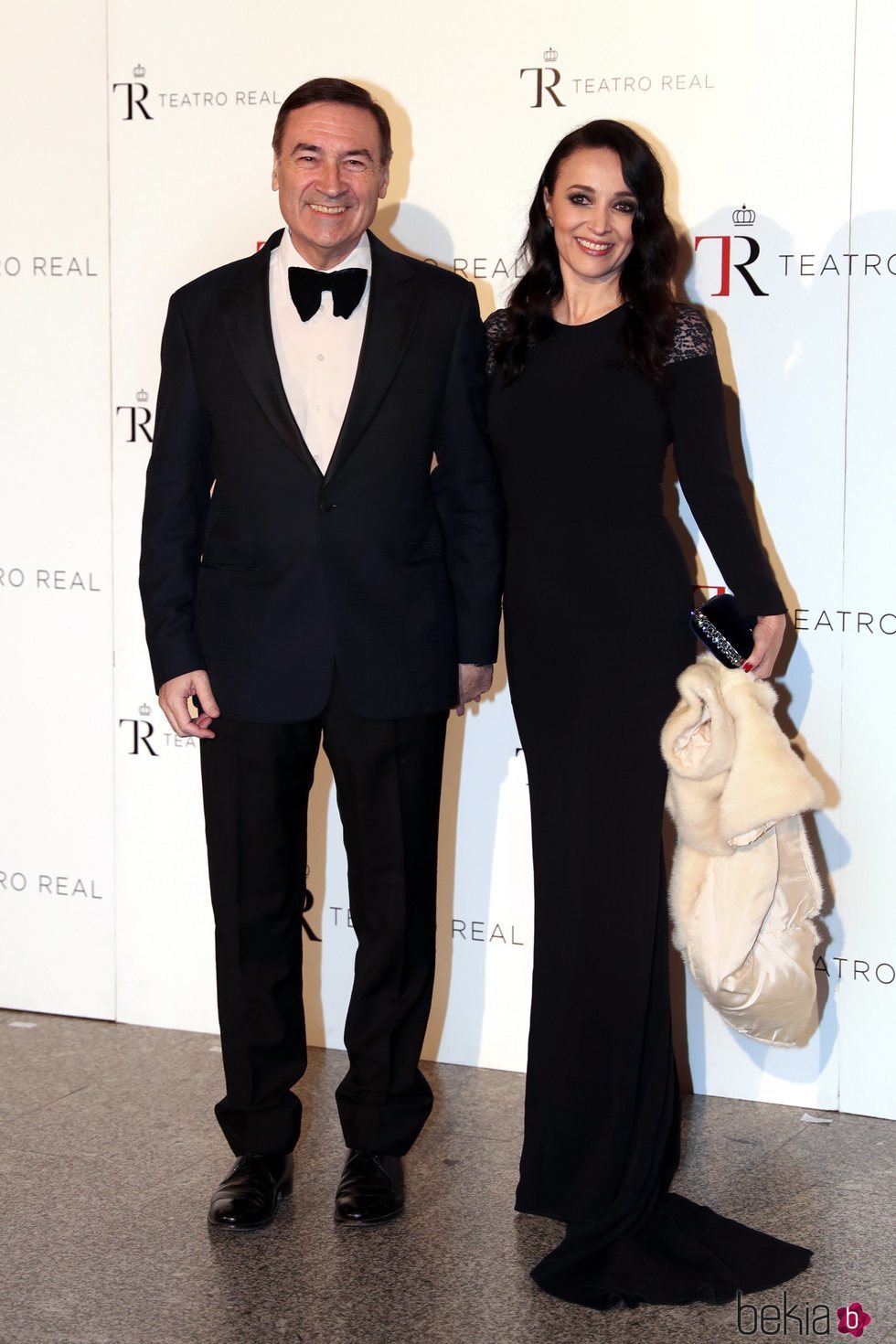 Pedro J. Ramírez y Cruz Sánchez en la Gala Anual Teatro Real 2018