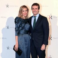 Pablo Casado e Isabel Torres en la Gala Anual Teatro Real 2018