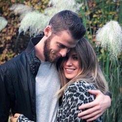 Edurne y David de Gea por su cumpleaños