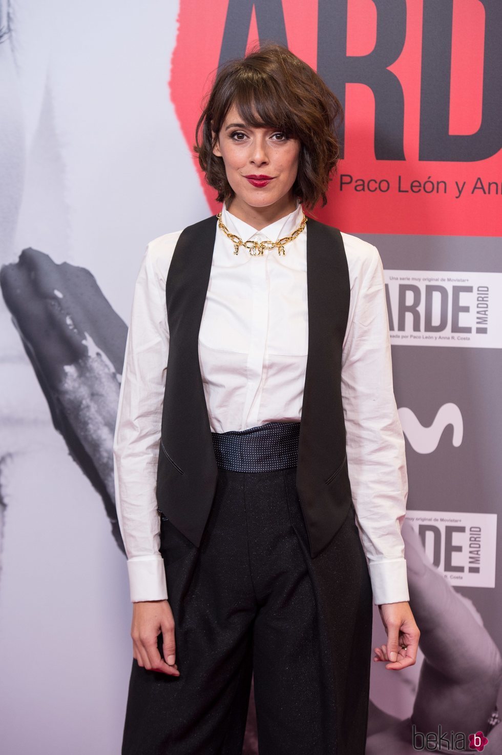 Belén Cuesta en el estreno de 'Arde Madrid'