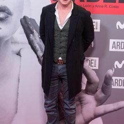 Jorge Cadaval en el estreno de 'Arde Madrid'