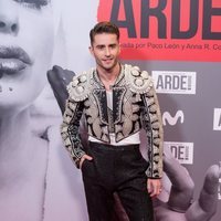 Pelayo Díaz en el estreno de 'Arde Madrid'