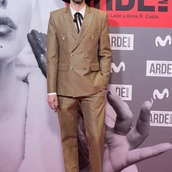 Julián Villagrán en el estreno de 'Arde Madrid'