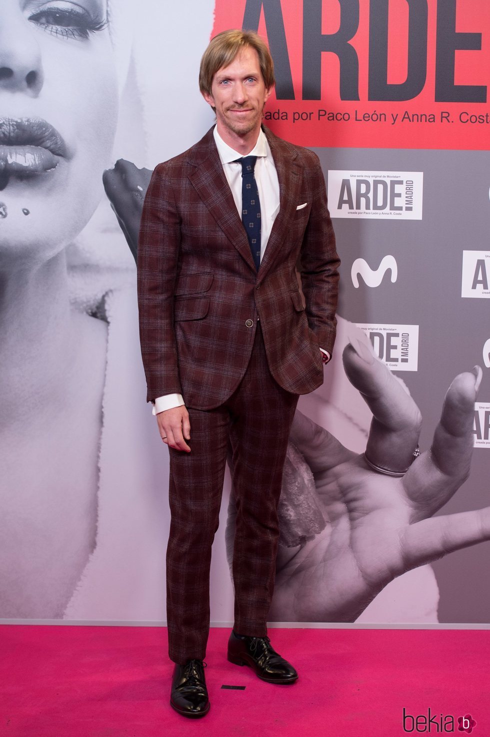 Ken Appelton en el estreno de 'Arde Madrid'