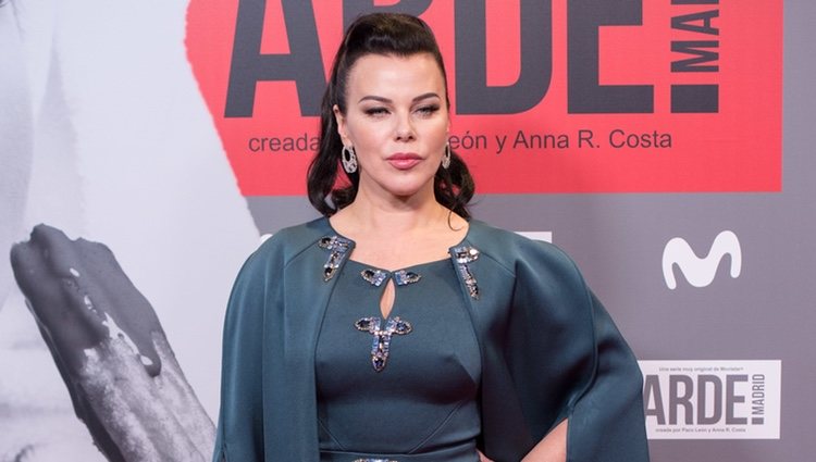 Debi Mazar en el estreno de 'Arde Madrid'