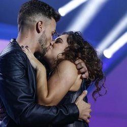 Noelia recibe la visita de su novio durante la Gala 7 de 'OT 2018'